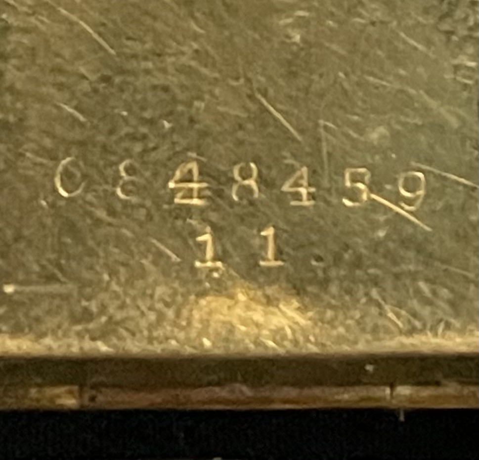 Case serial number